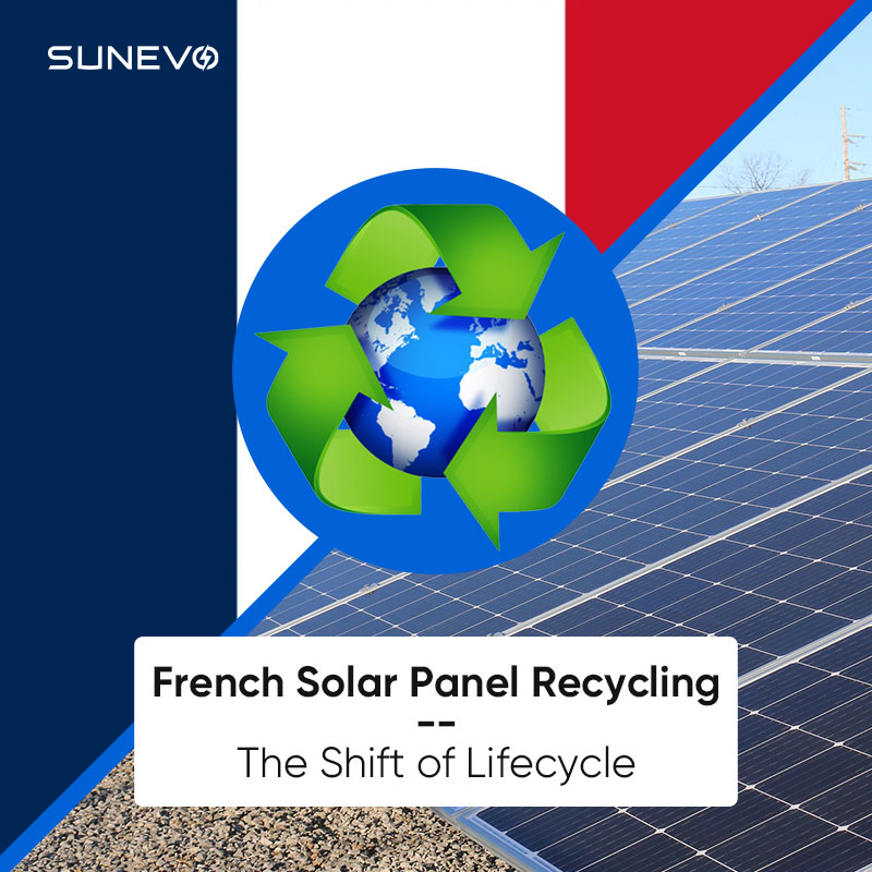 Misure francesi di riciclaggio dei moduli solari