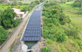 Il primo progetto di irrigazione solare coperta da acquedotto delle Filippine è online