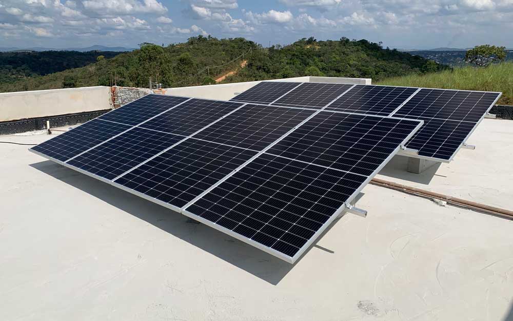 Sistema solare off-grid da 4KW in Brasile
