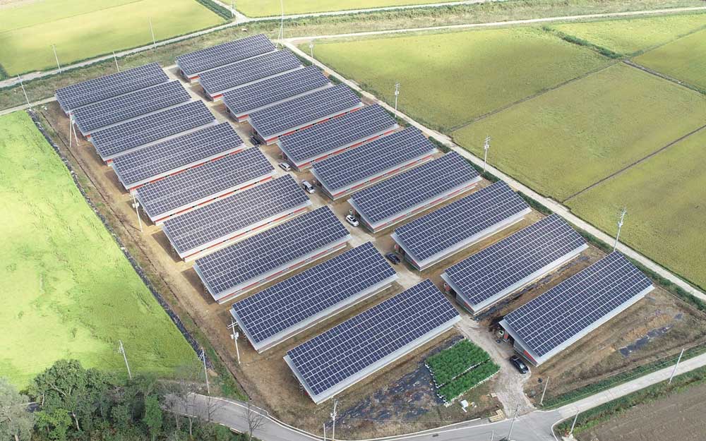 Sistema solare a rete commerciale da 4 MW in Polonia

