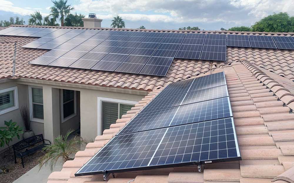 15KW su griglia impianto solare per la casa
