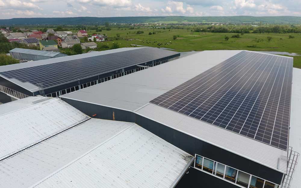 Centrale solare commerciale da 1 MW nel Regno Unito
