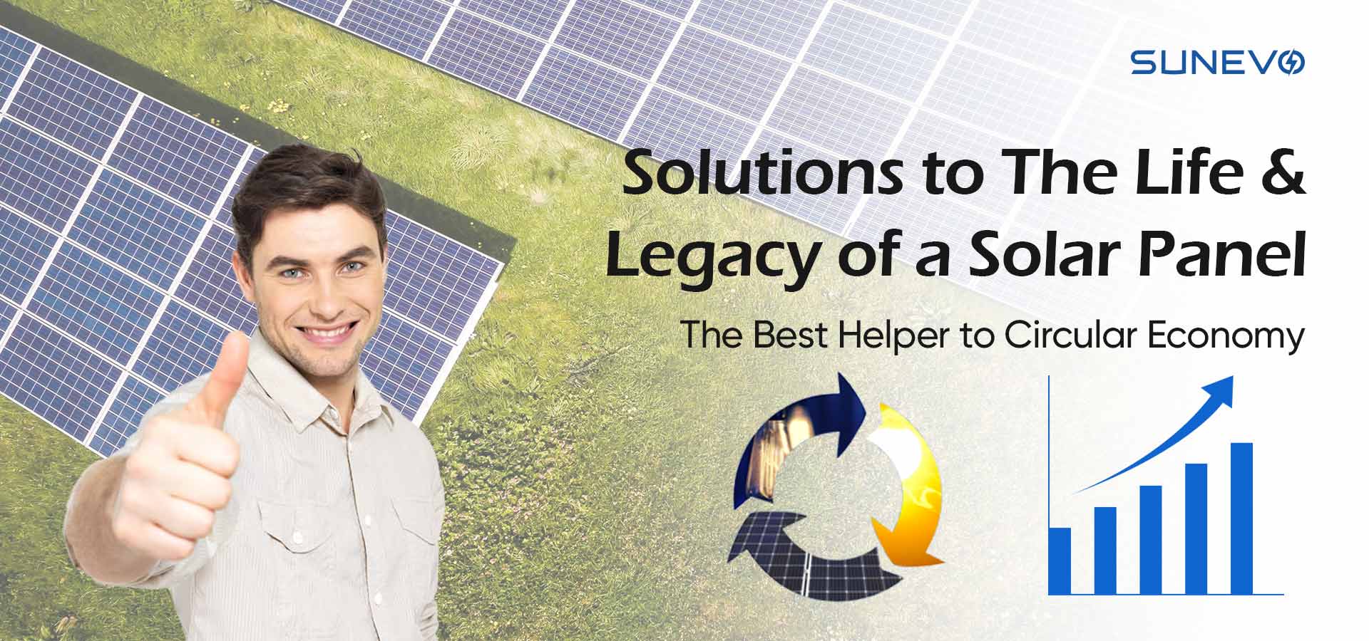 Vita e eredità di un pannello solare: soluzioni di economia circolare